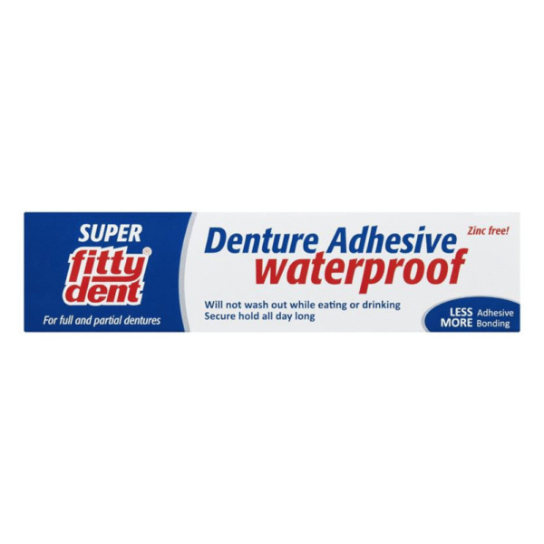 fittydent denture adhesive 40g