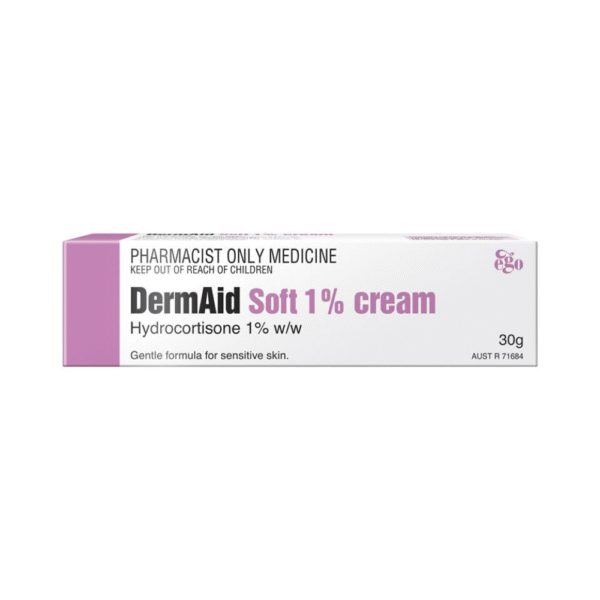 derm aid soft cream 1% 30gm