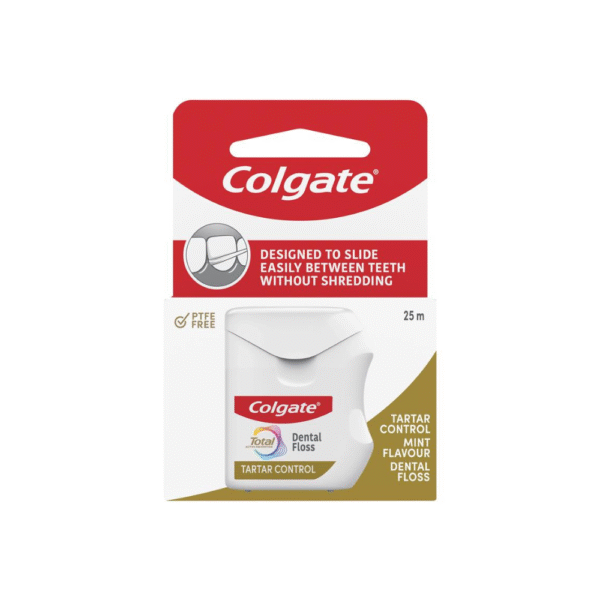 colgate total floss tartar 25m