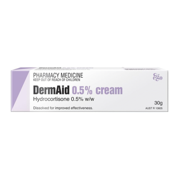 derm aid cream 0.5% 30gm