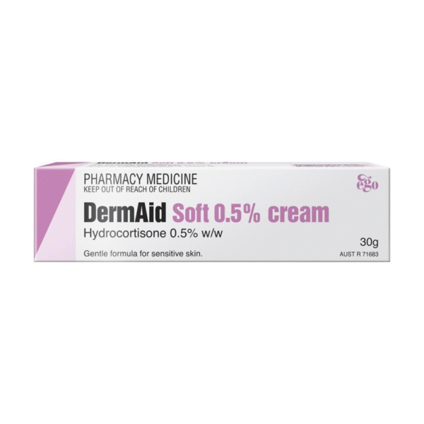 derm aid soft cream 0.5% 30gm