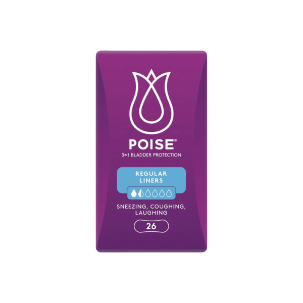 poise liner reg 26