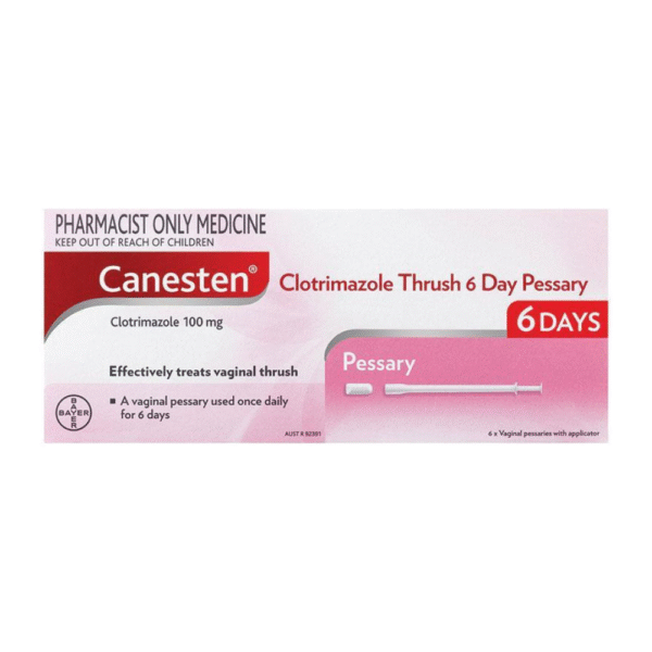 canesten 6 day pessary treat 100g