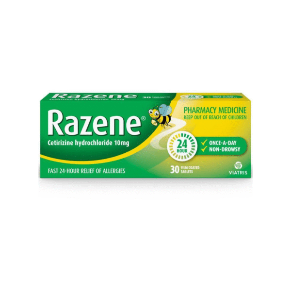 razene tabs 10mg 30