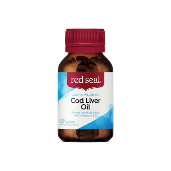 red seal cod liver oil caps 100