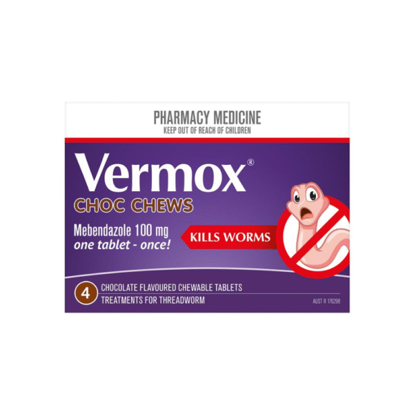 vermox tabs 4