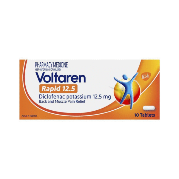 voltaren rapid tabs 12.5mg 10