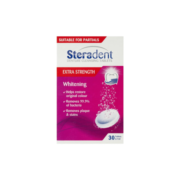steradent tabs extra 30