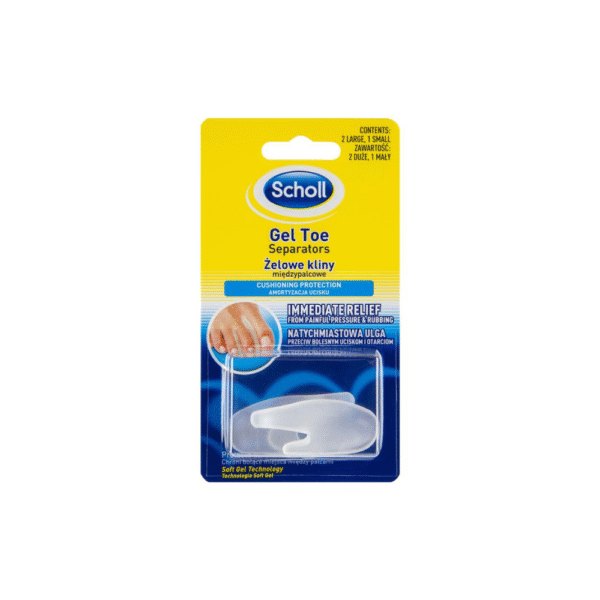 scholl gel toe separator