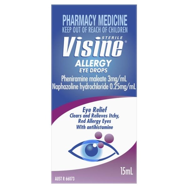 visine eye drop allergy