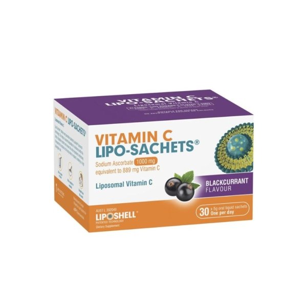 vitamin c lipo sach b/curr 1000mg 30