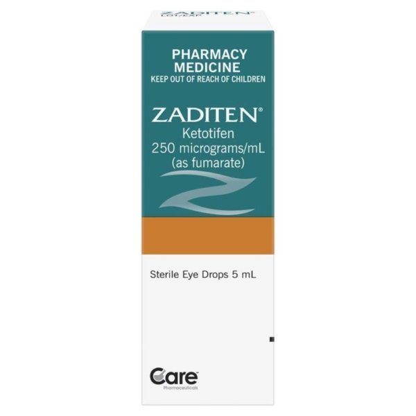 zaditen allergy eye drops 5ml