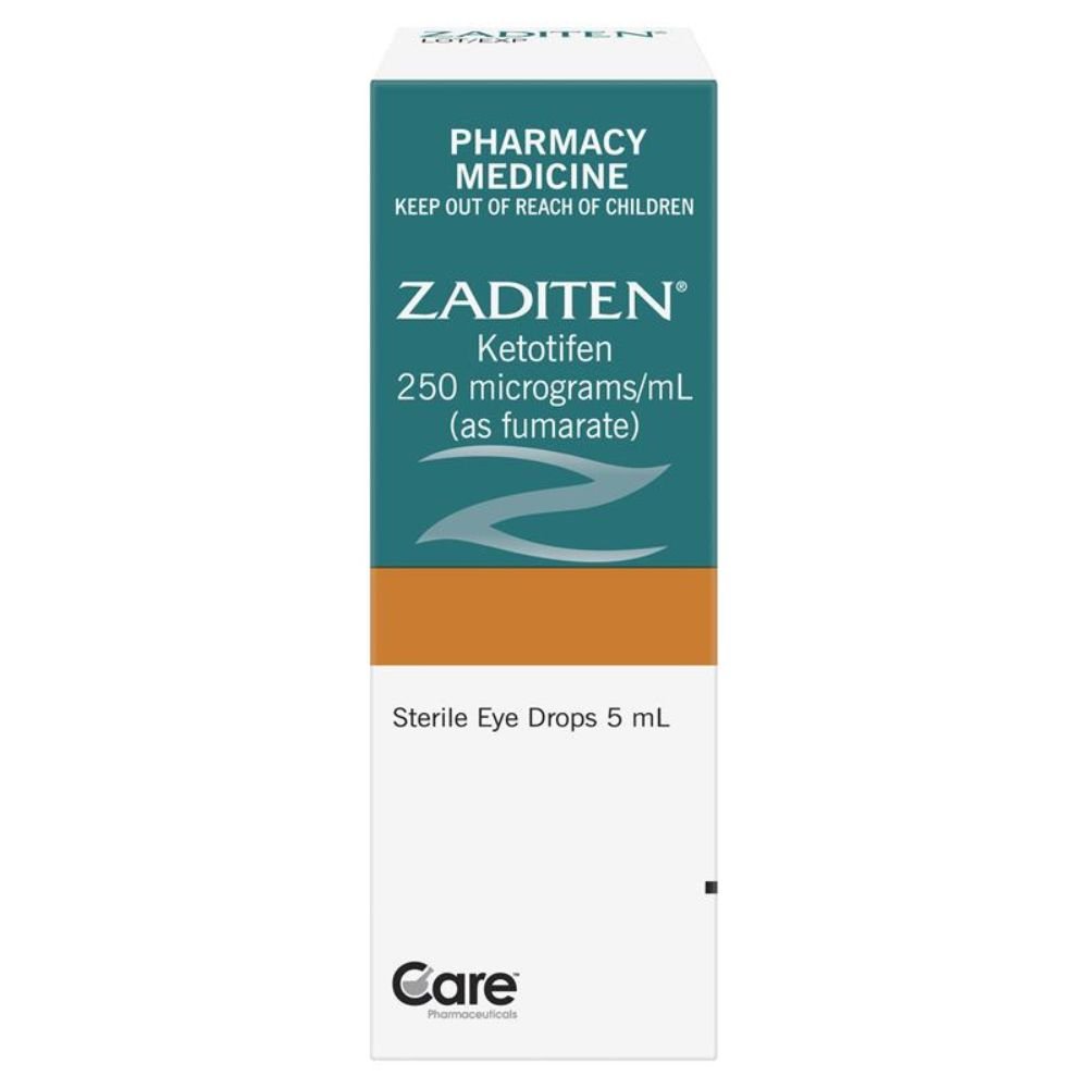 zaditen allergy eye drops 5ml zaditen allergy eye drops 5ml