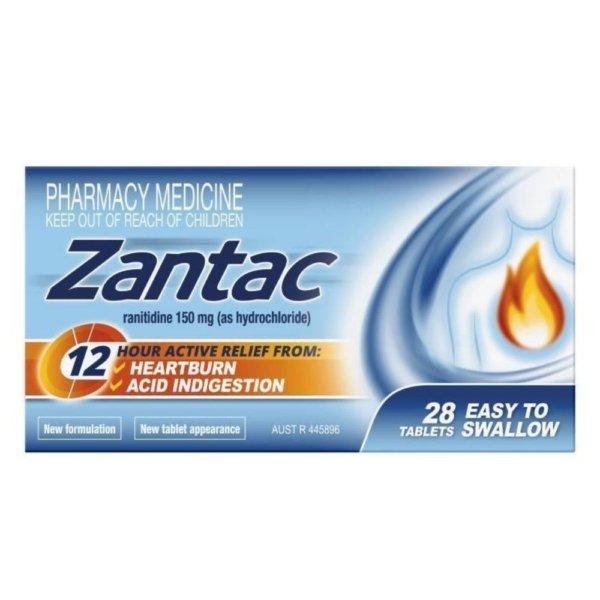 zantac 12hr relief 150mg tabs 28