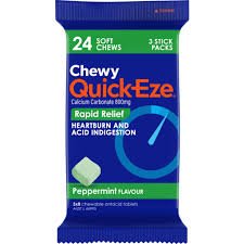 quickeze chewy p/mint 3pk