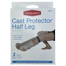 cast protect leg half 2 surg