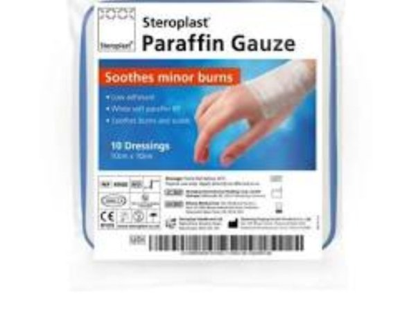 paraffin gauze dsg 10cmx10cm 10